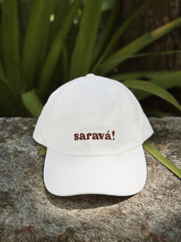 Boné Saravá Branco