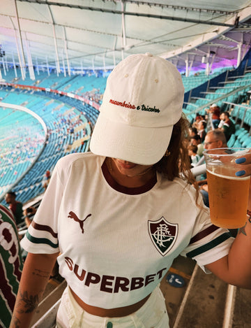 Boné “macumbeira e tricolor”