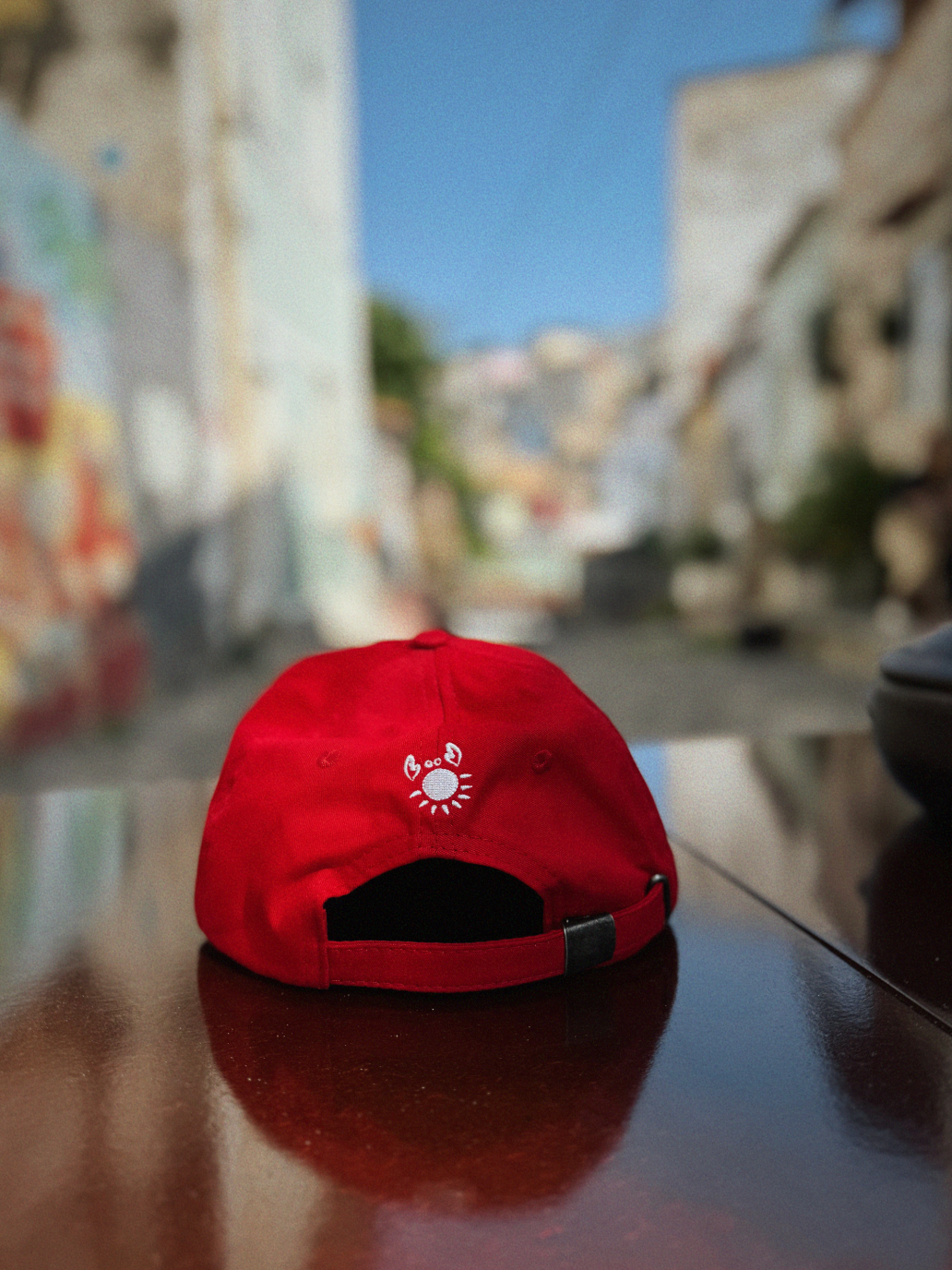 Boné Fé na Rua Vermelho