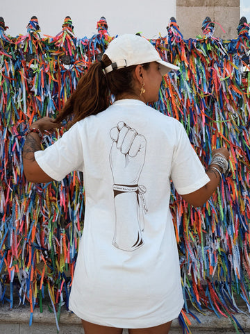 Camiseta “baianidades” Unissex - Off-White