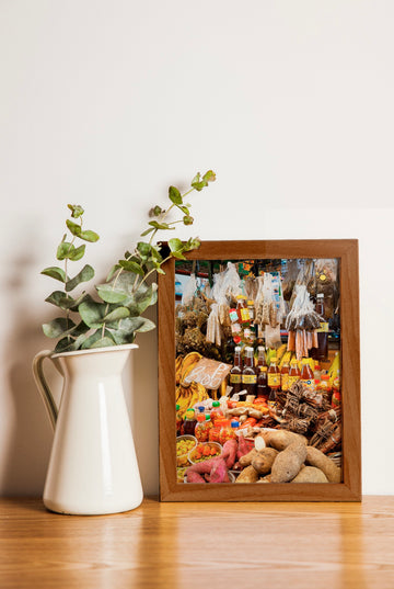 Quadro “temperos da bahia”