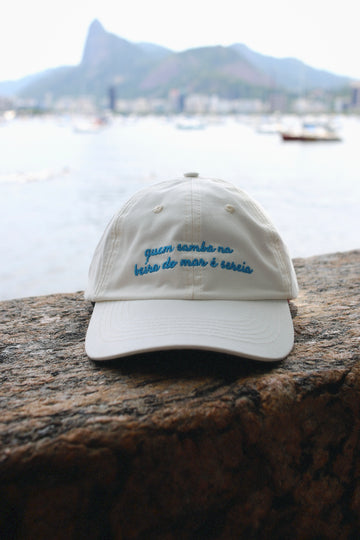 Boné “sereia” branco