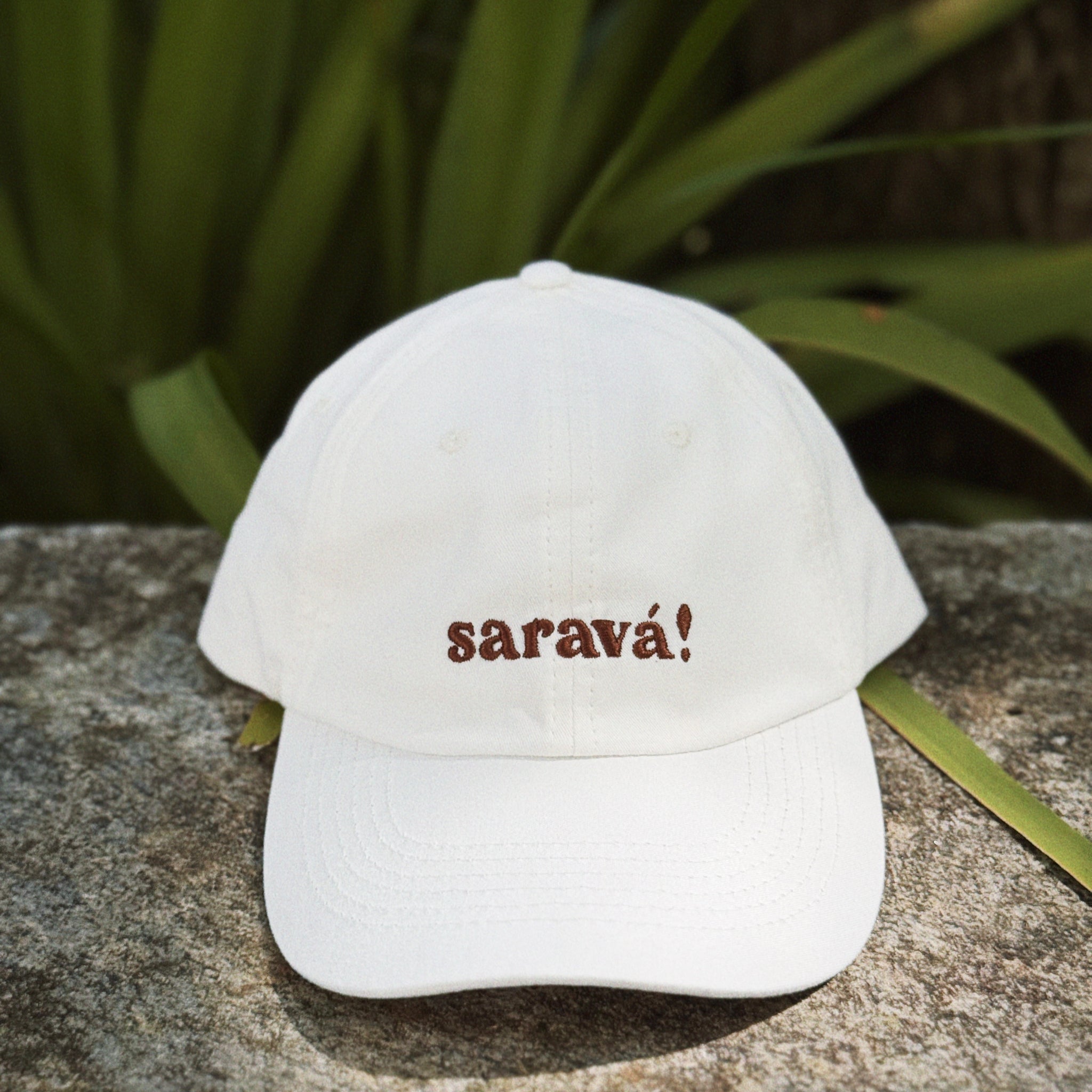 Boné Saravá Branco