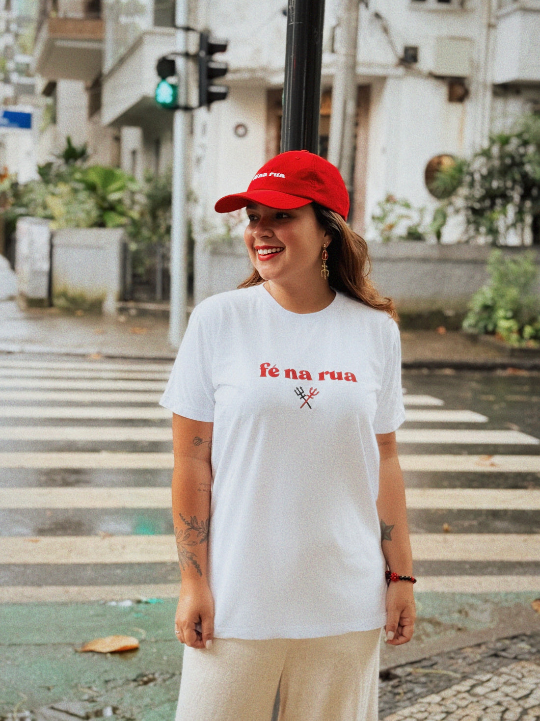 Camiseta Fé na Rua Unissex